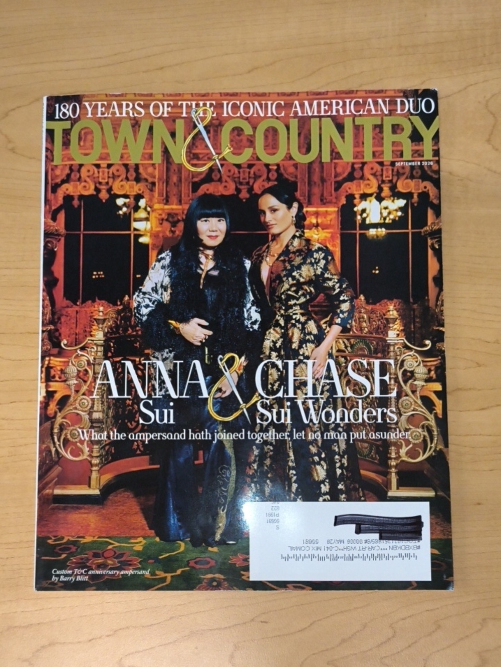 Town & Country Magazine - September 2026 - feat. Anna Sui & Chase Sui Wonders